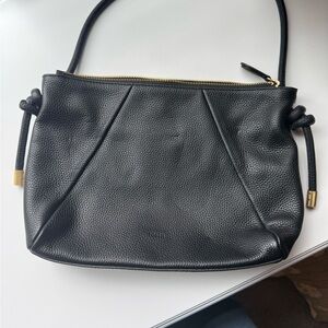 Fossil Willa Black Leather Handbag